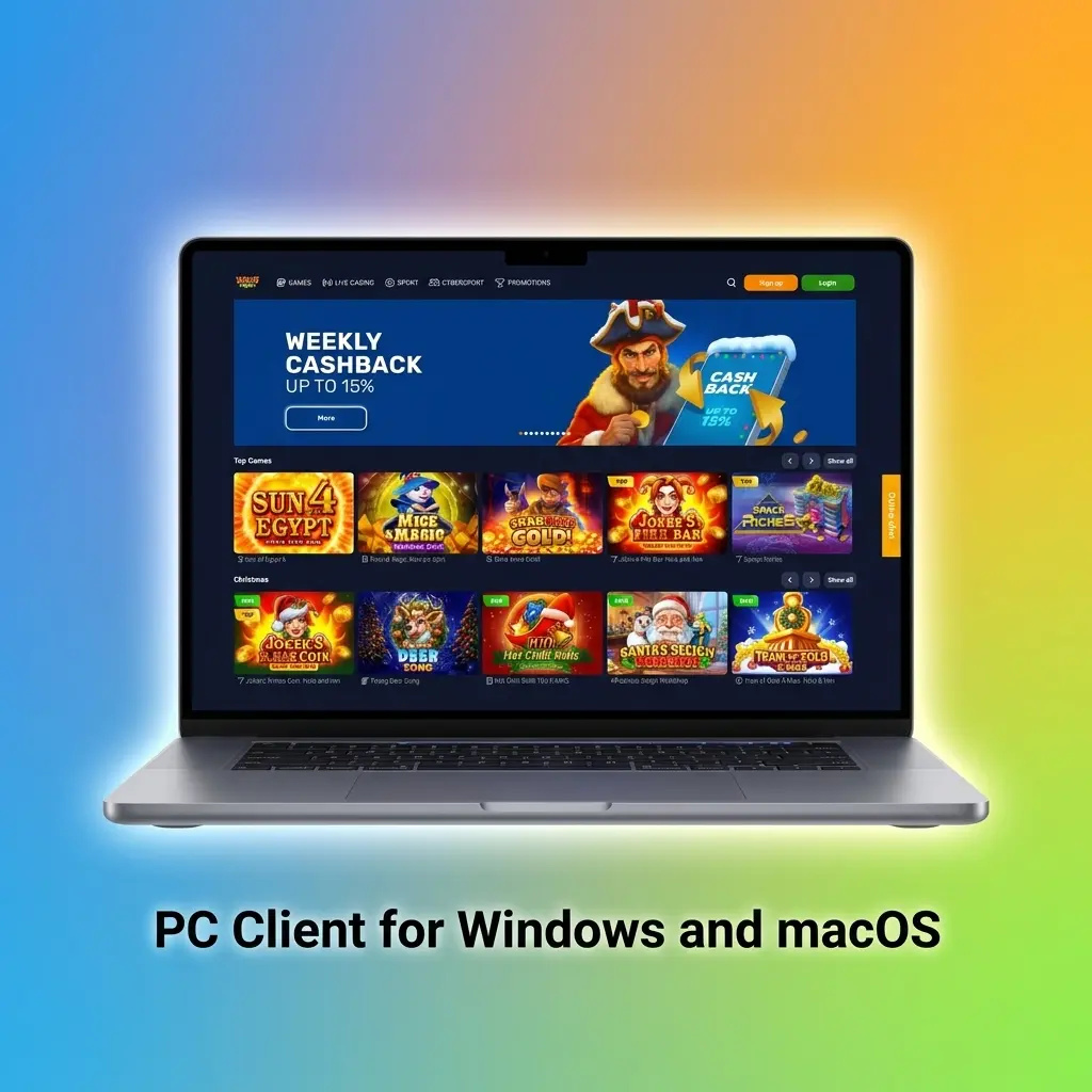 Basswin website accessible on PC and Mac via browser, no desktop client needed for sports betting or casino games